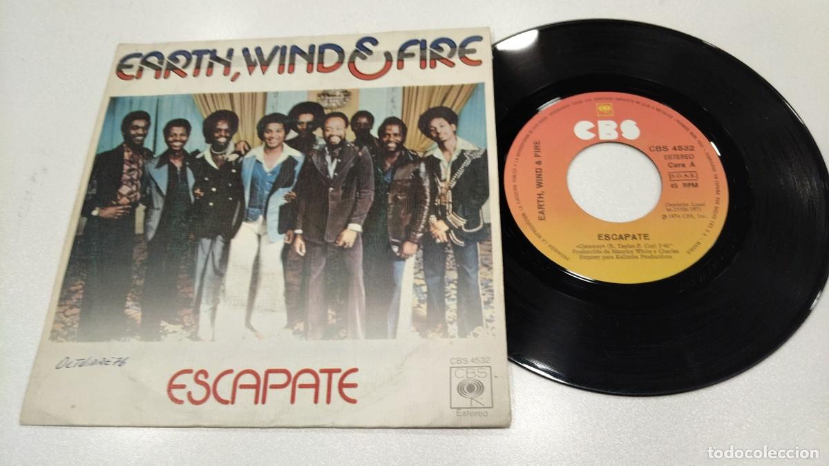 Discos de vinilo: SCO129- EARTH WIND & FIRE ESCAPATE-7&rdquo; - Foto 1