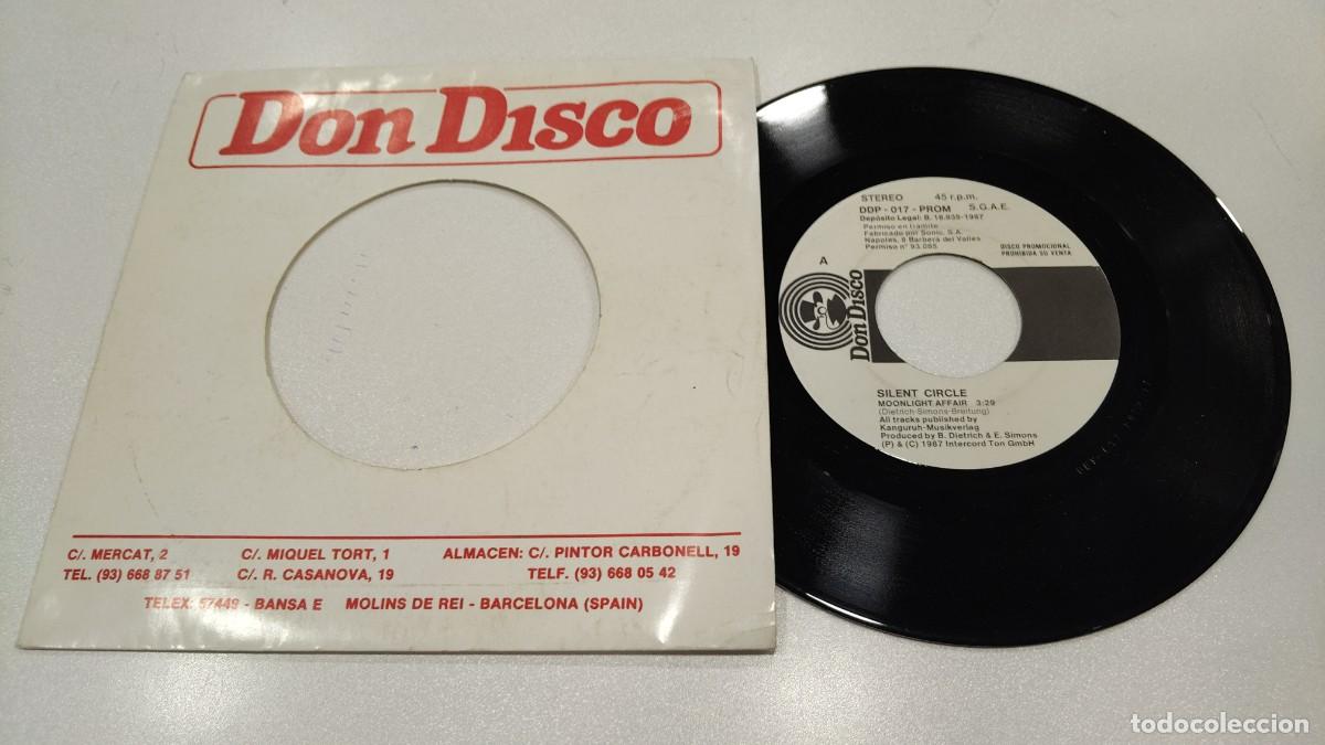 Discos de vinilo: SCO129- SILENT CIRCLE-7&rdquo; PROMO