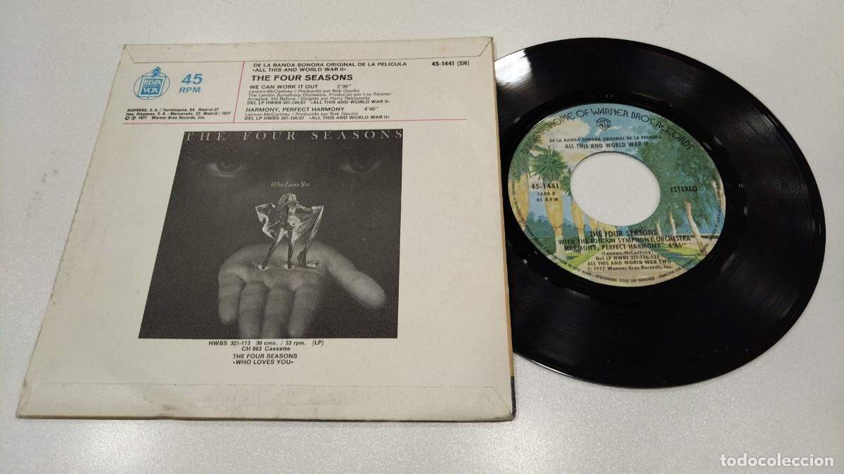 Discos de vinilo: SCO129- BSO THE FOUR SEASONS- 7&rdquo; - Foto 2