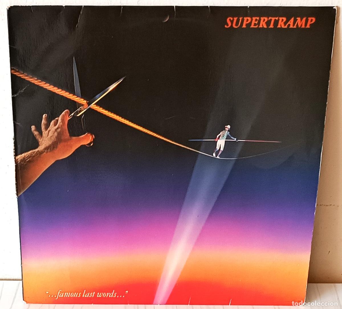 Discos de vinilo: SUPERTRAMP - &hellip;FAMOUS LAST WORDS&hellip; A & M - 1982