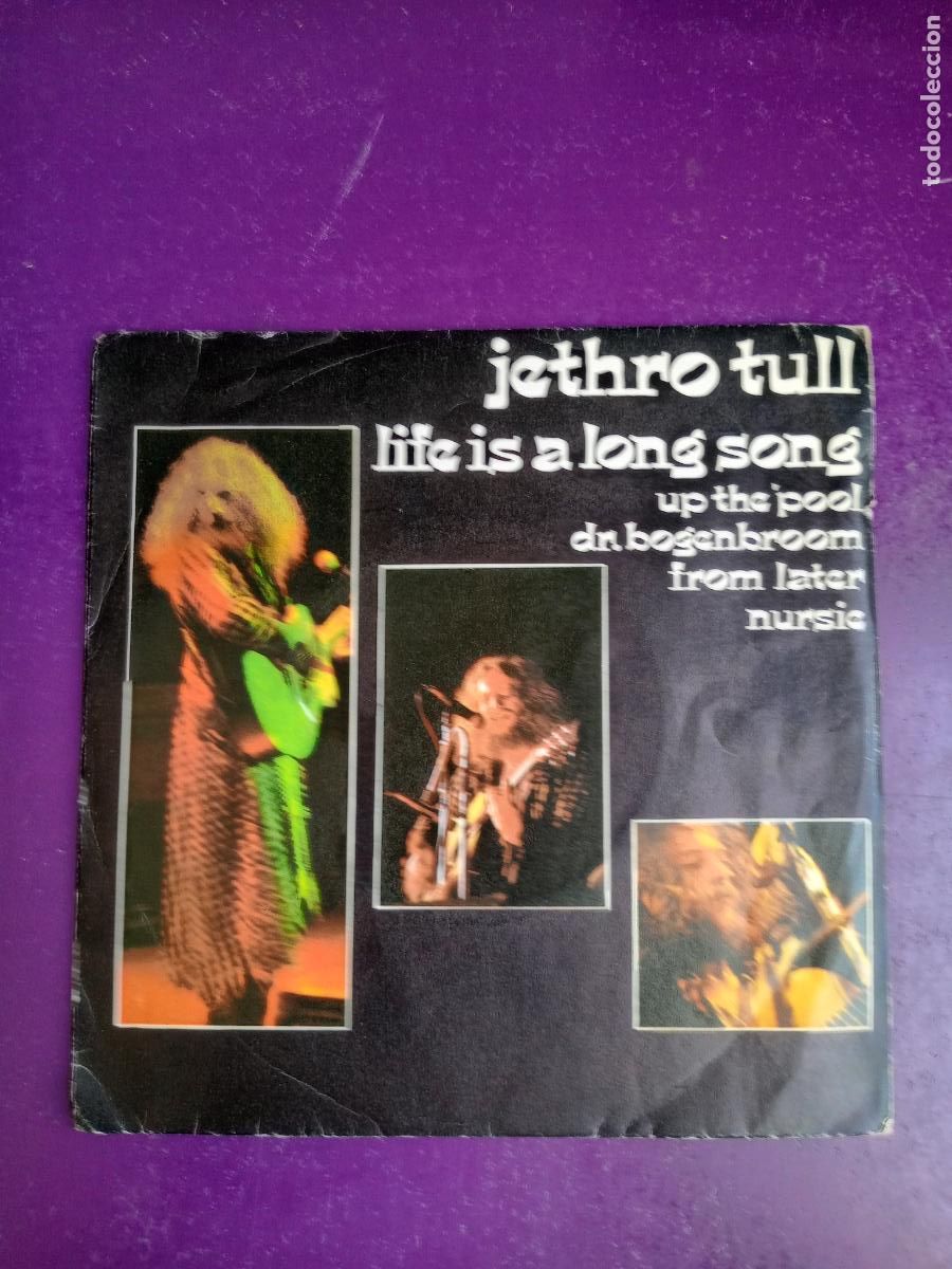 Discos de vinilo: Jethro Tull &ndash; Life Is A Long Song +3 EP CHRYSALIS 1971 - EDICION INGLESA - FOLK ROCK 70'S