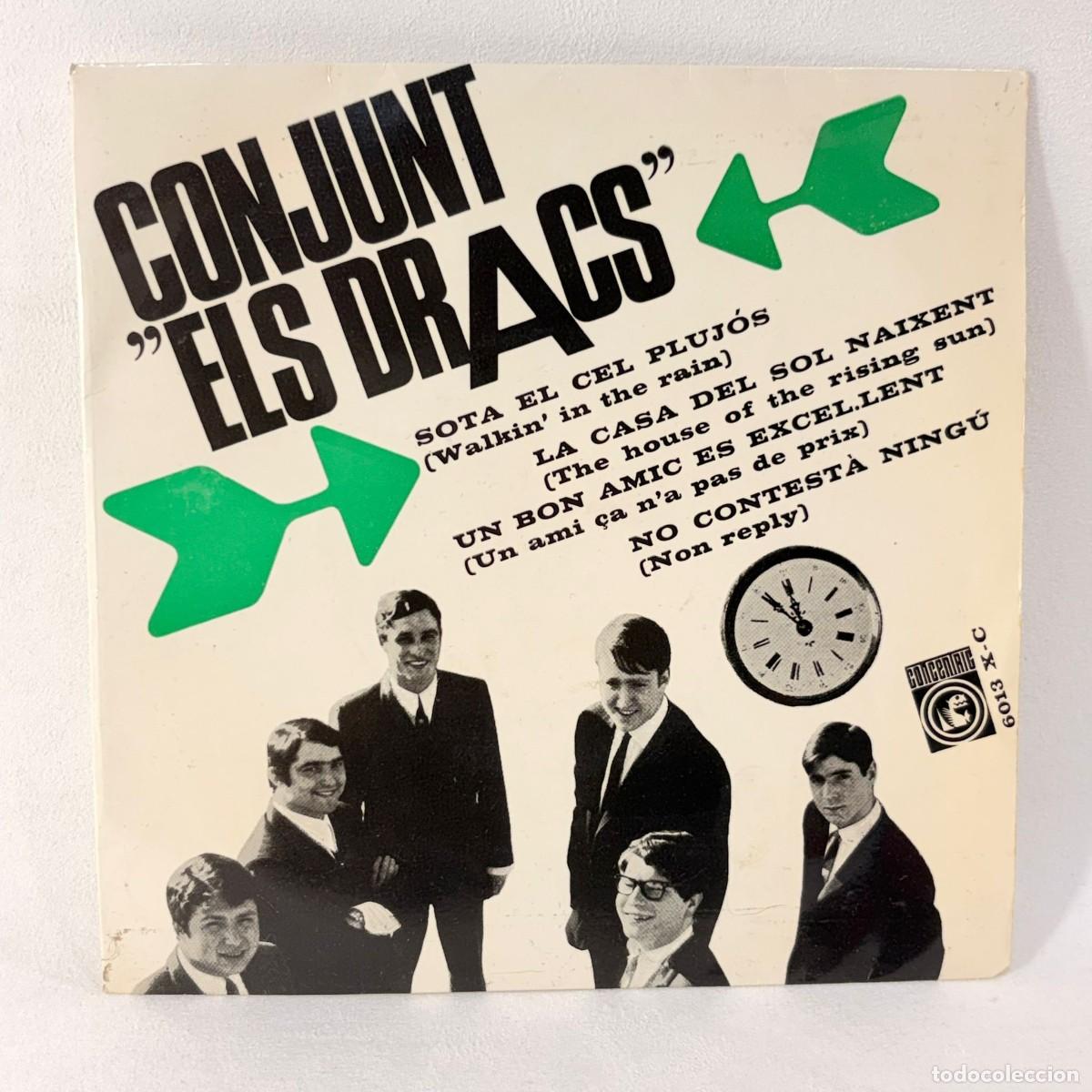 Discos de vinilo: SINGLE CONJUNT '' ELS DRACS '' - LA CASA DEL SOL NAIXENT - ESPA&Ntilde;A - A&Ntilde;O 1965