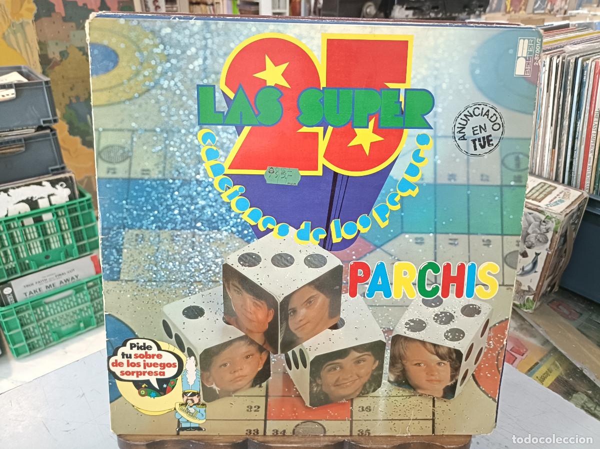Discos de vinilo: Parch&iacute;s - Las Super 25 Canciones de los peques - Doble LP. sello Belter 1979