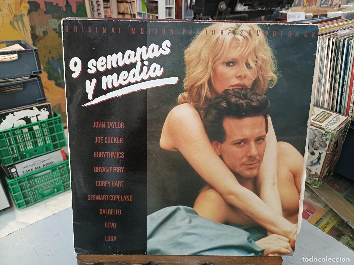 Discos de vinilo: 9 Semanas y Media - Original Motion Picture Soundtrack - LP. sello Capitol 1986
