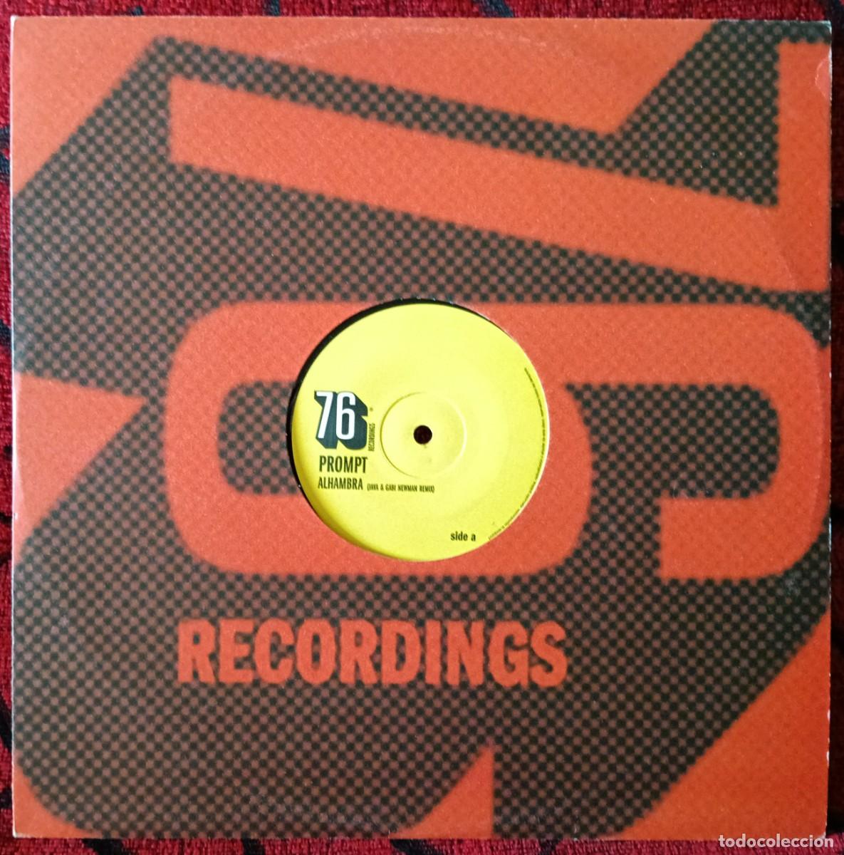 Discos de vinilo: PROMPT ** Alhambra ** MAXI SINGLE VINILO 2004 - Foto 1