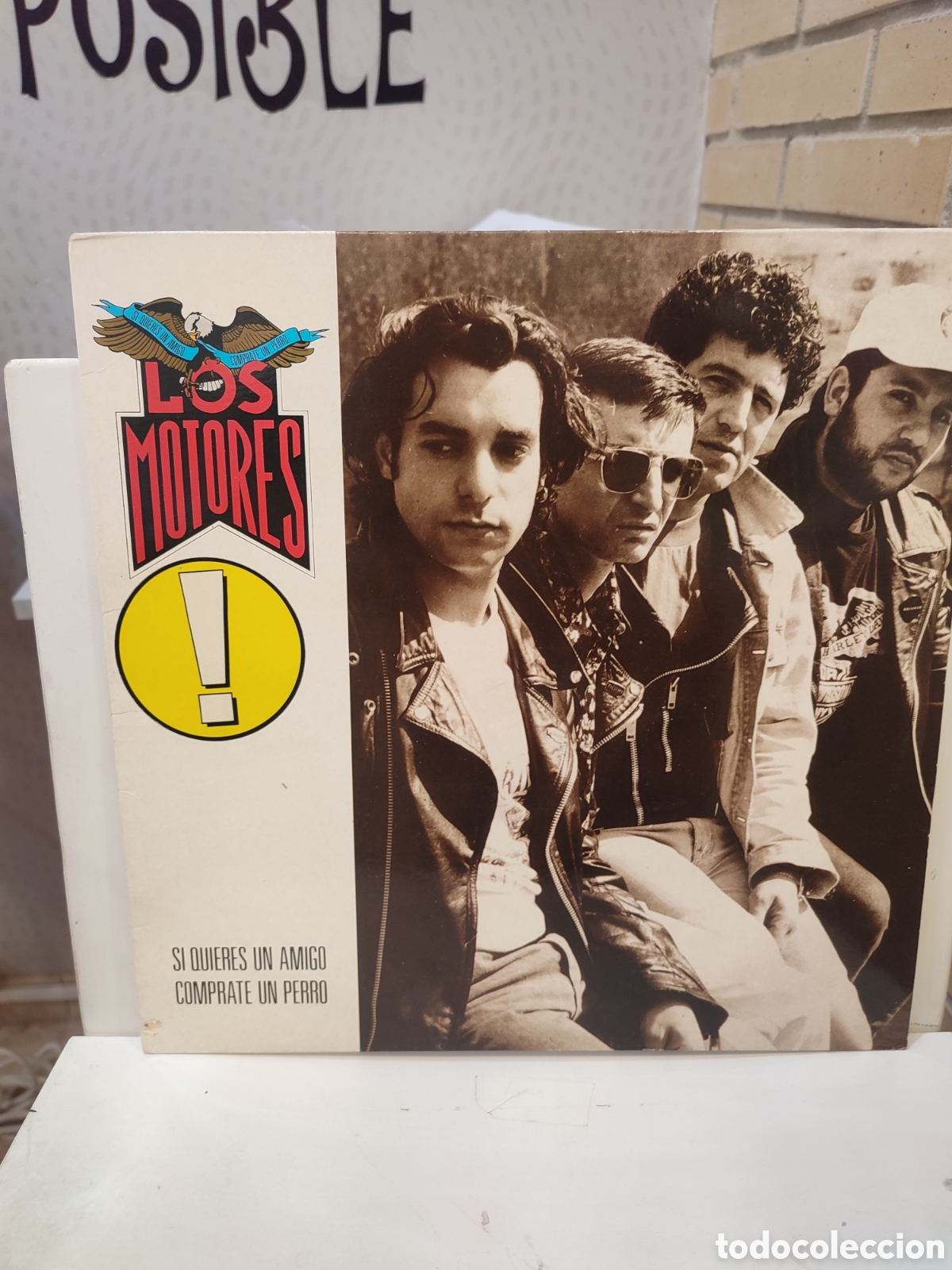 Discos de vinilo: Los Motores. &rdquo; Si Quieres Un Amigo Comprate Un Perro &rdquo;. Primera Edici&oacute;n Espa&ntilde;ola. 1991. Dro
