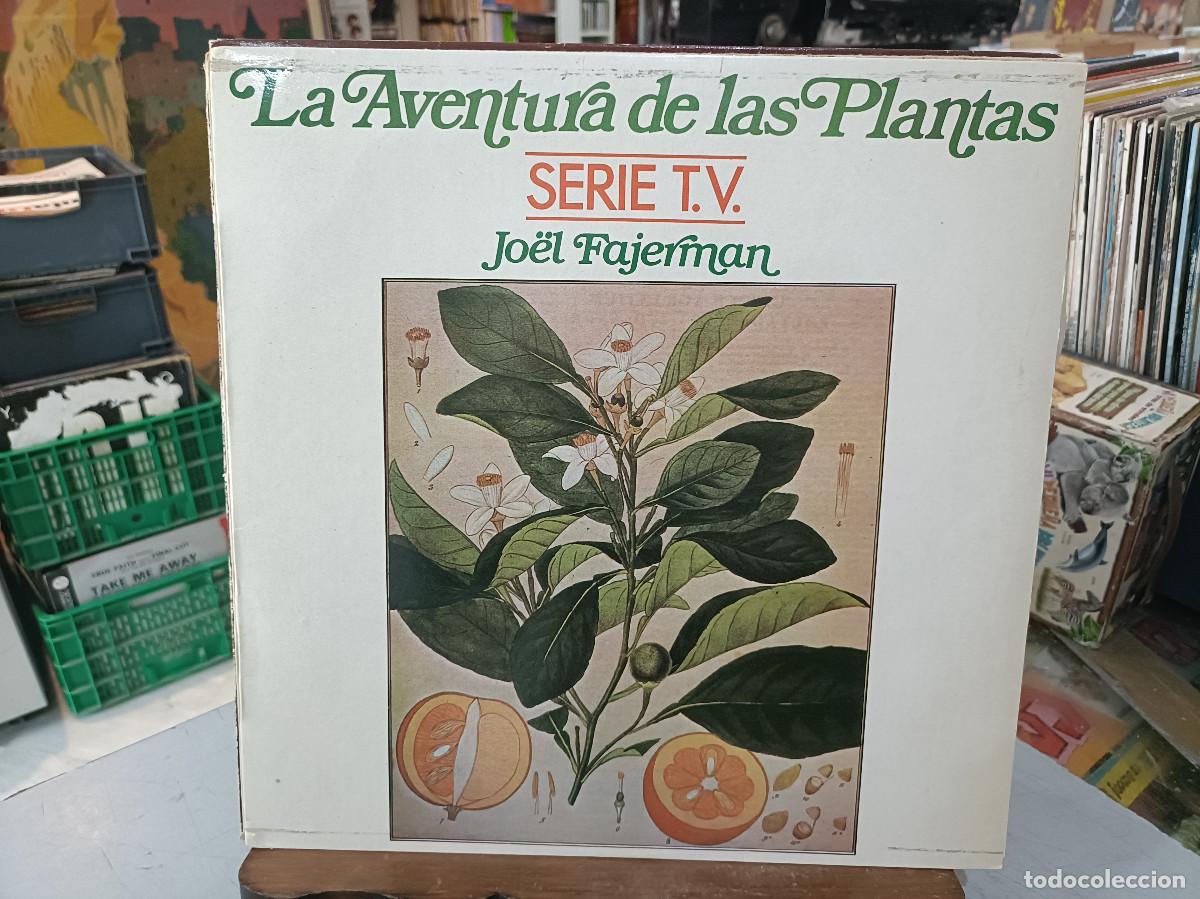 Discos de vinilo: Las Aventuras de las Plantas, Serie T.V. - Jo&euml;l Fajerman - LP. sello RCA 1982