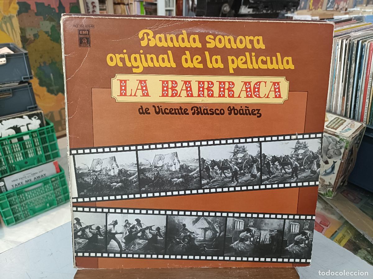 Discos de vinilo: La Barraca - Banda Sonora de la Pel&iacute;cula La Barraca de Vicente Blasco Ib&aacute;&ntilde;ez - LP. EMI / Odeon 1979