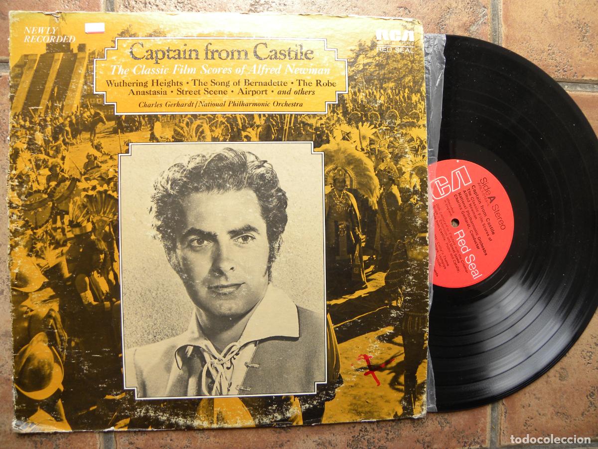 Discos de vinilo: CAPTAIN FROM CASTLE, PHILHARMONIC ORCHESTRA CHARLES GERHARDT -LP USA 1973 -PEDIDO MINIMO 3 EUROS