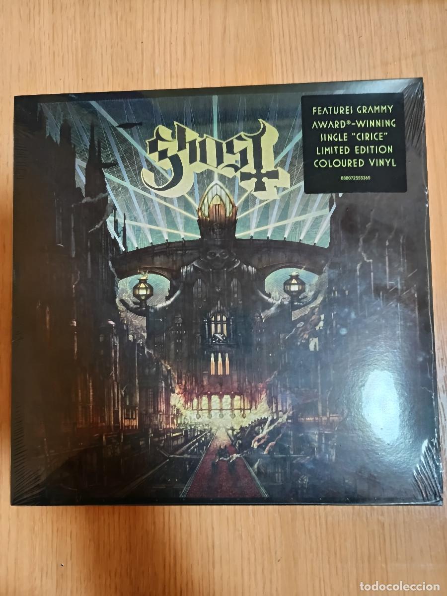 Discos de vinilo: Ghost - Meliora- Rara edici&oacute;n limitada. Color orange marbled. Precintado. Dif&iacute;cil