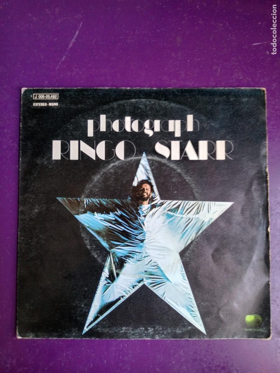 Discos de vinilo: Ringo Starr &ndash; Photograph +1 - Sg APPLE EMI 1973 - POP 70'S - BEATLES