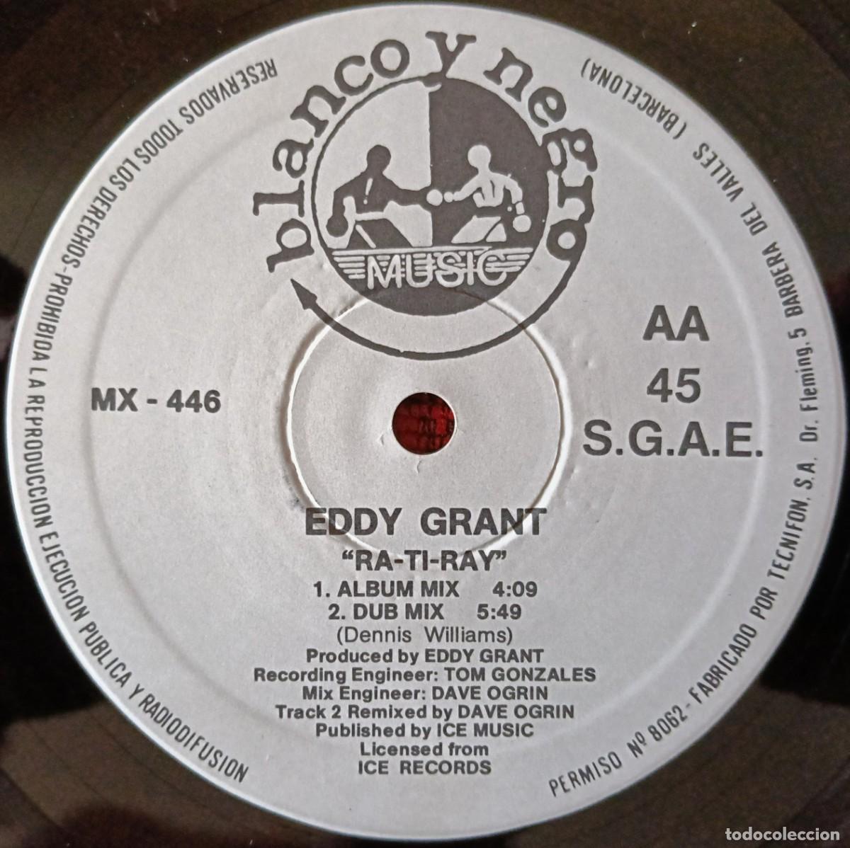 Discos de vinilo: EDDY GRANT ** Ra-Ti-Ray ** MAXI SINGLE VINILO 1993 - Foto 4