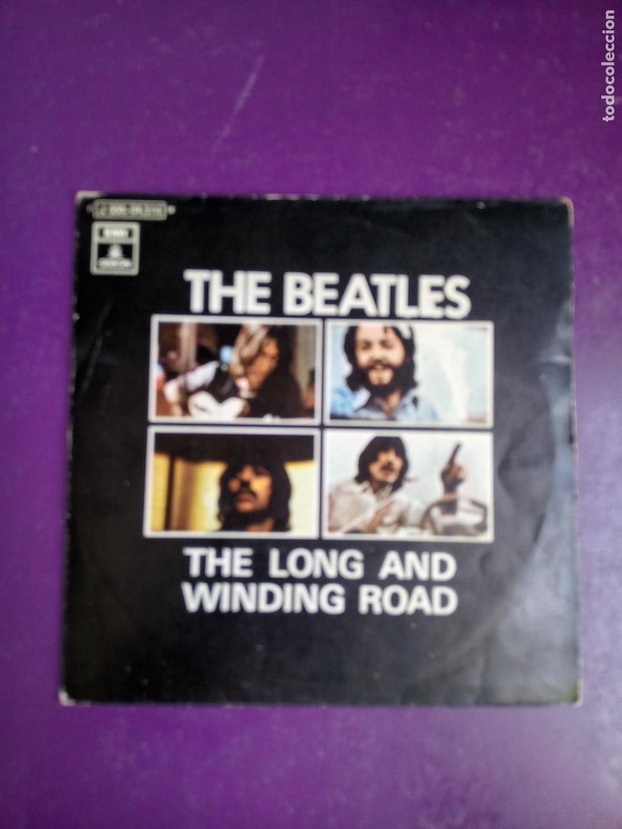 Discos de vinilo: The Beatles &ndash; The Long And Winding Road - Sg EMI 1970 - POP 60'S - POCO USO