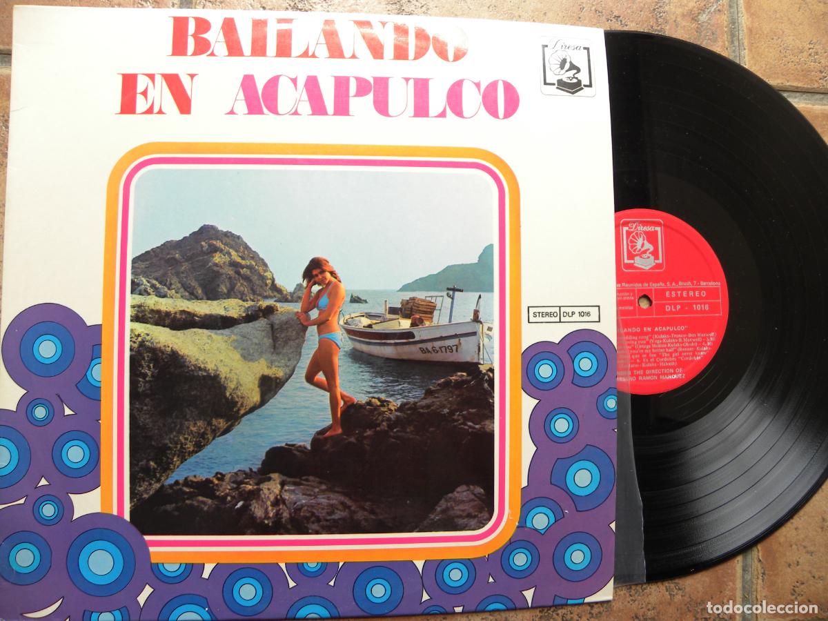 Discos de vinilo: BAILANDO EN ACAPULCO -DIRECTION RAMON MARQUEZ -LP 1973 -PEDIDO MINIMO 3 EUROS