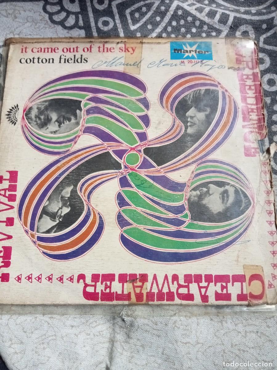 Discos de vinilo: CREEDENCE CLEARWATER REVIVAL - IT CAME OUT OF THE SKY (MARFER) SINGLE