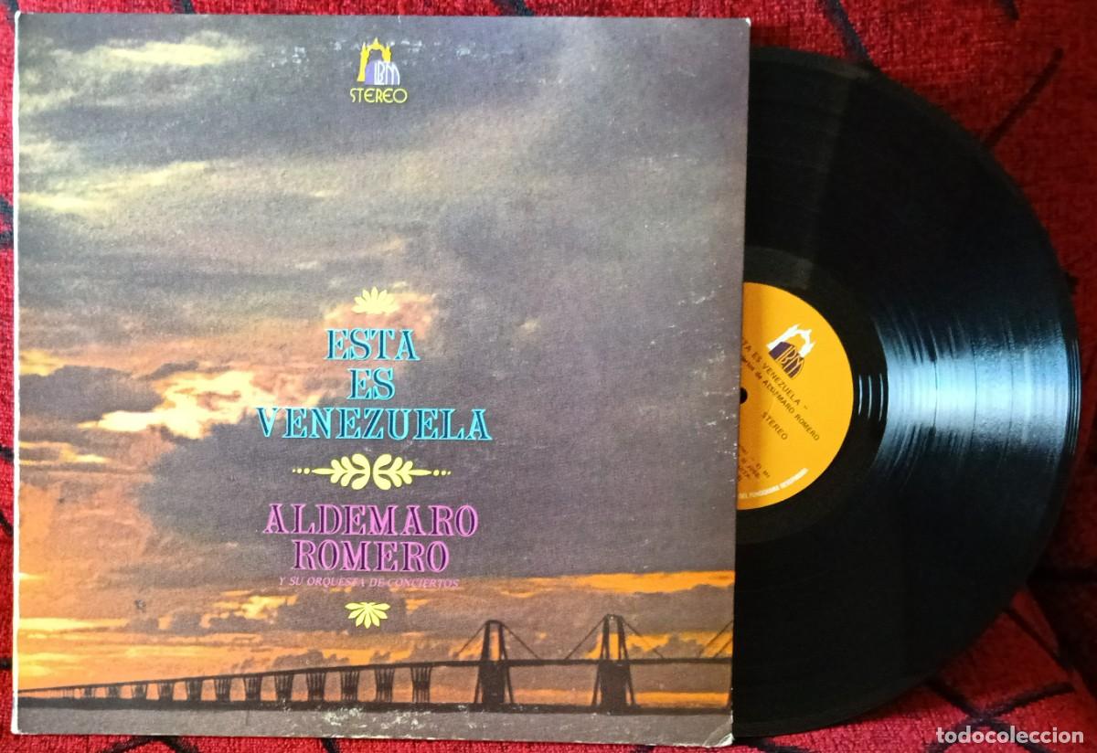 Discos de vinilo: ALDEMARO ROMERO ** Esta Es Venezuela ** VINILO LP ORIGINAL 1971