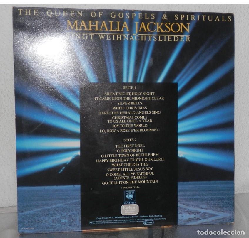 Discos de vinilo: DISCO LP DE VINILO DE MAHALIA JACKSON - Foto 2