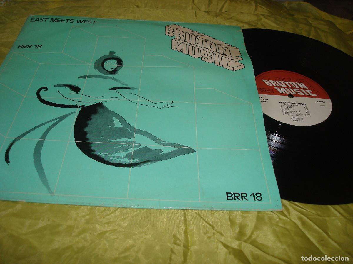 Discos de vinilo: ORLANDO KIMBER / JOHN KELIEHOR. EAST MEETS WEST. BRUTON MUSIC, 1984. EDC. UK. IMPECABLE