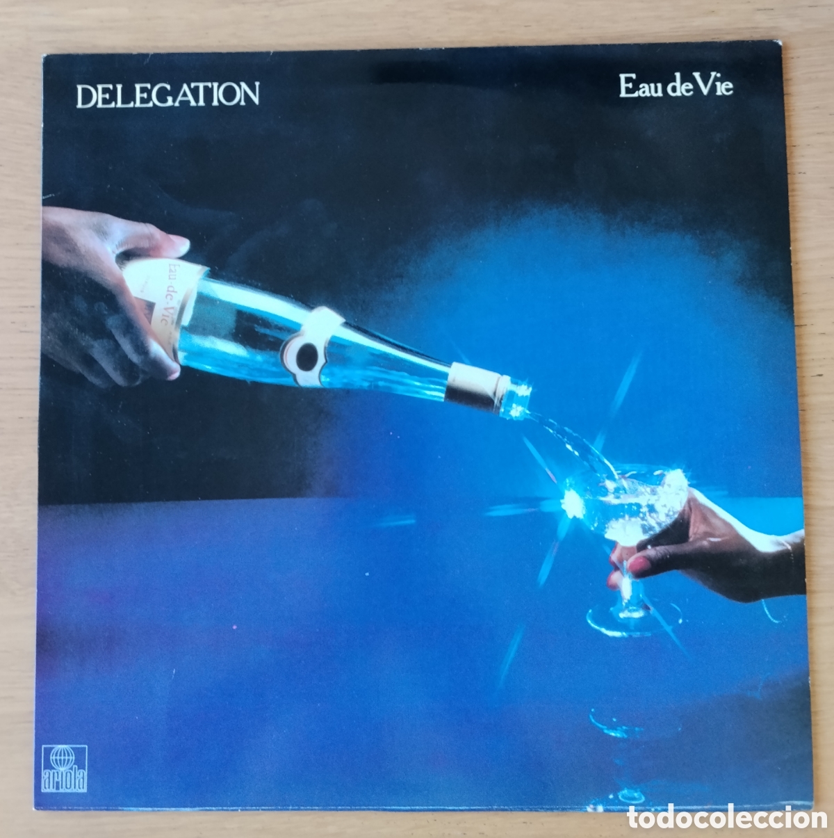 Discos de vinilo: DELEGATION: &rdquo;EAU DE VIE&rdquo; - LP VINILO 1976 - SOUL - FUNK -DISCO