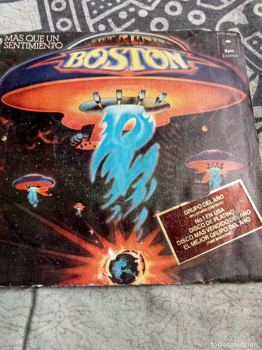 Discos de vinilo: BOSTON - MORE THAN A FEELING (MAS QUE UN SENTIMIENTO) - SINGLE - 1976