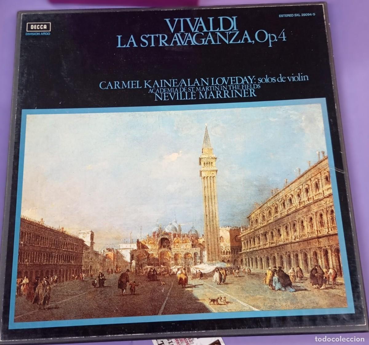 Discos de vinilo: La Stravaganza.Op.4. Vivaldi. Decca 1975 - Foto 1