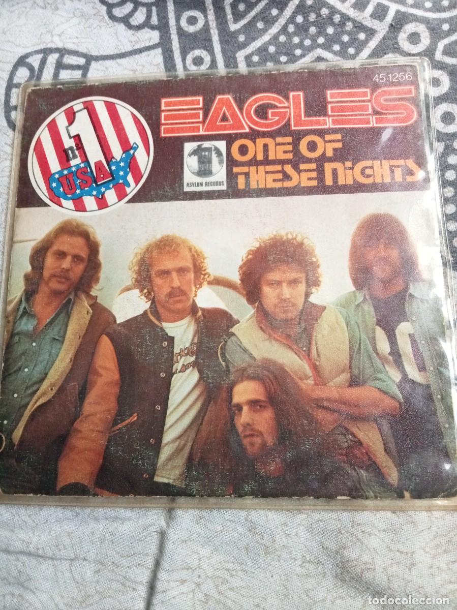 Discos de vinilo: EAGLES - ONE OF THESE NIGHTS - SINGLE - 1975
