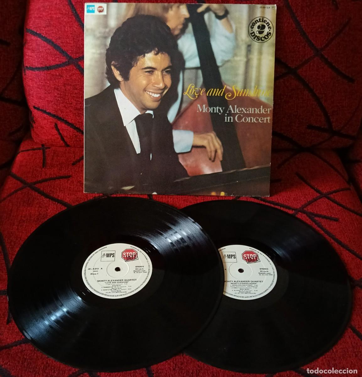 Discos de vinilo: MONTY ALEXANDER ** In Concert &ndash; Love And Sunshine ** DOBLE VINILO LP REEDICION 1984