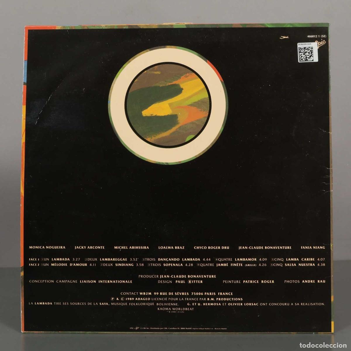Discos de vinilo: LP. Worldbeat - Kaoma - Foto 2