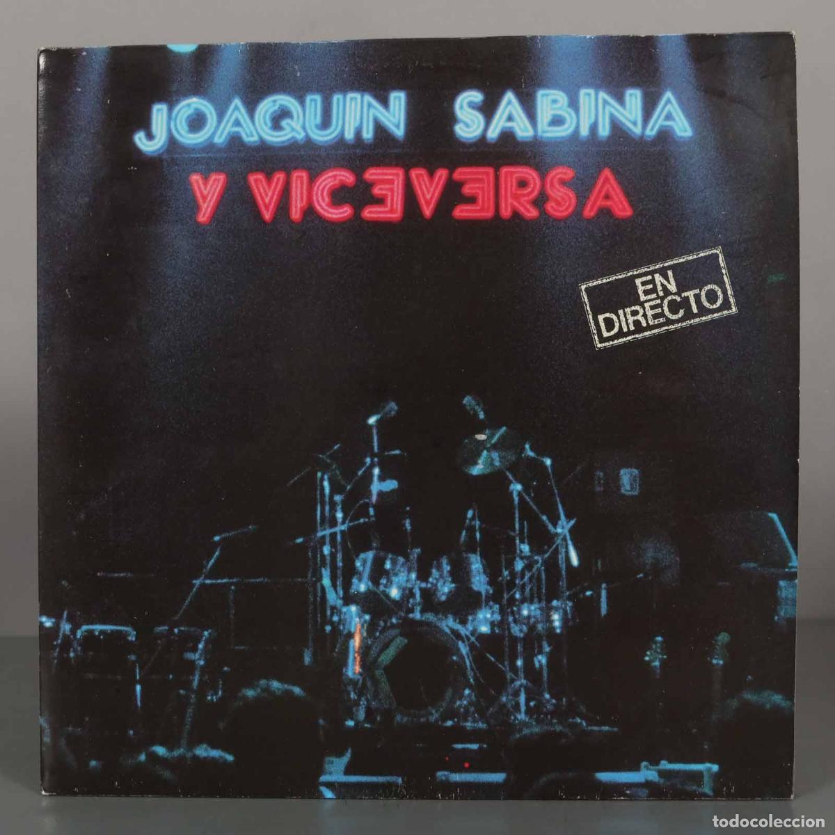 Discos de vinilo: LP. En Directo - Joaqu&iacute;n Sabina y Viceversa