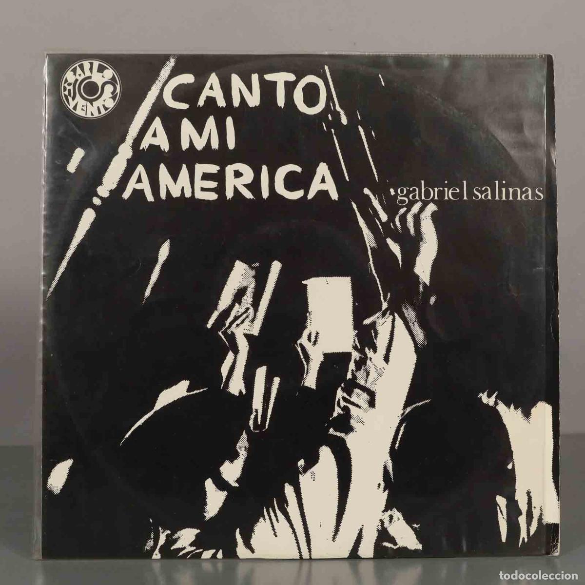 Discos de vinilo: LP. Canto a Mi Am&eacute;rica - Gabriel Salinas - Barlovento