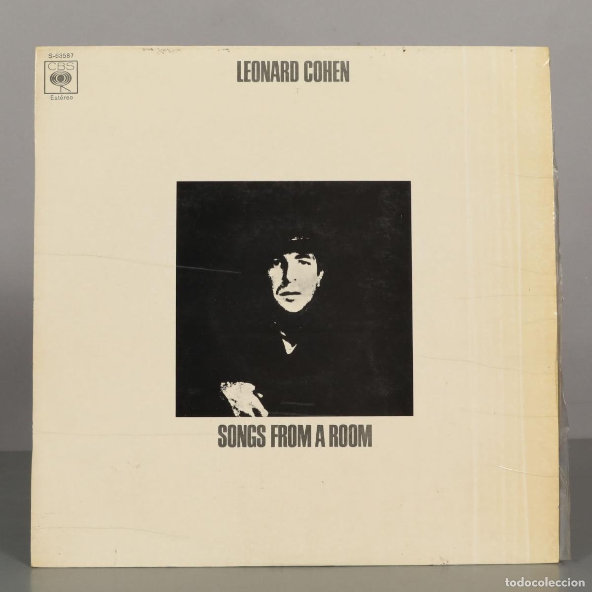 Discos de vinilo: LP. Songs From A Room - Leonard Cohen - CBS