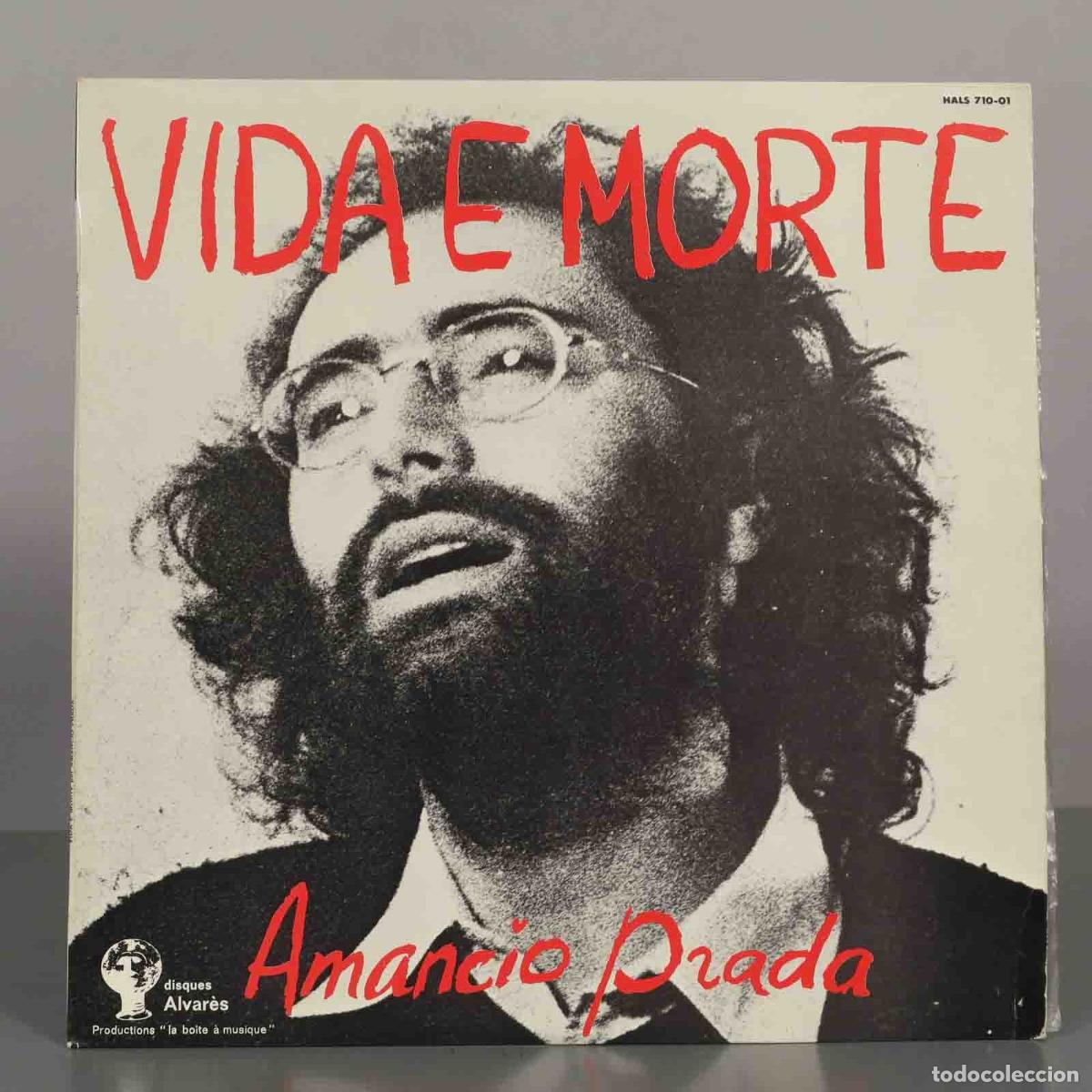 Discos de vinilo: LP. Vida e Morte - Amancio Prada - Disques Alvar&egrave;s