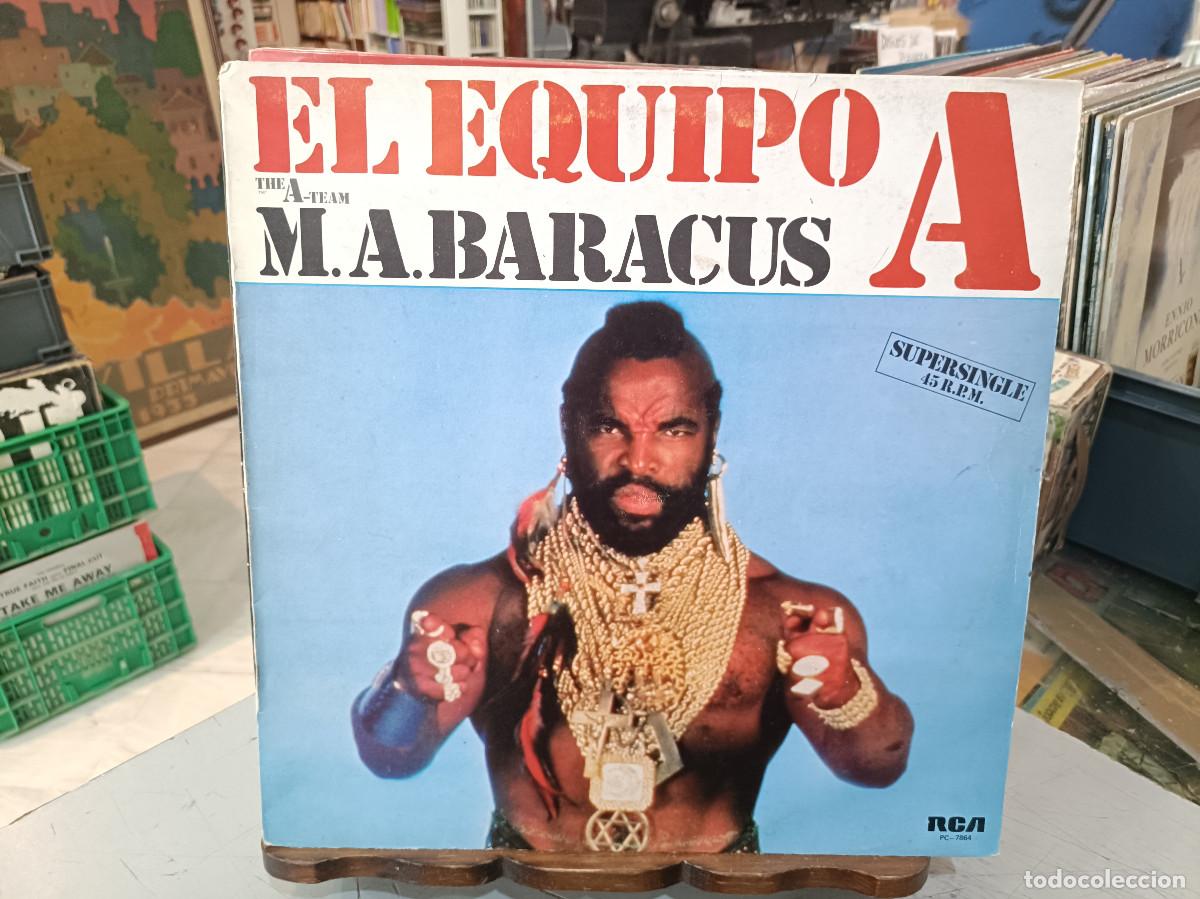 Discos de vinilo: El Equipo A - Comando - Maxi Single sello RCA 1985 - Foto 1