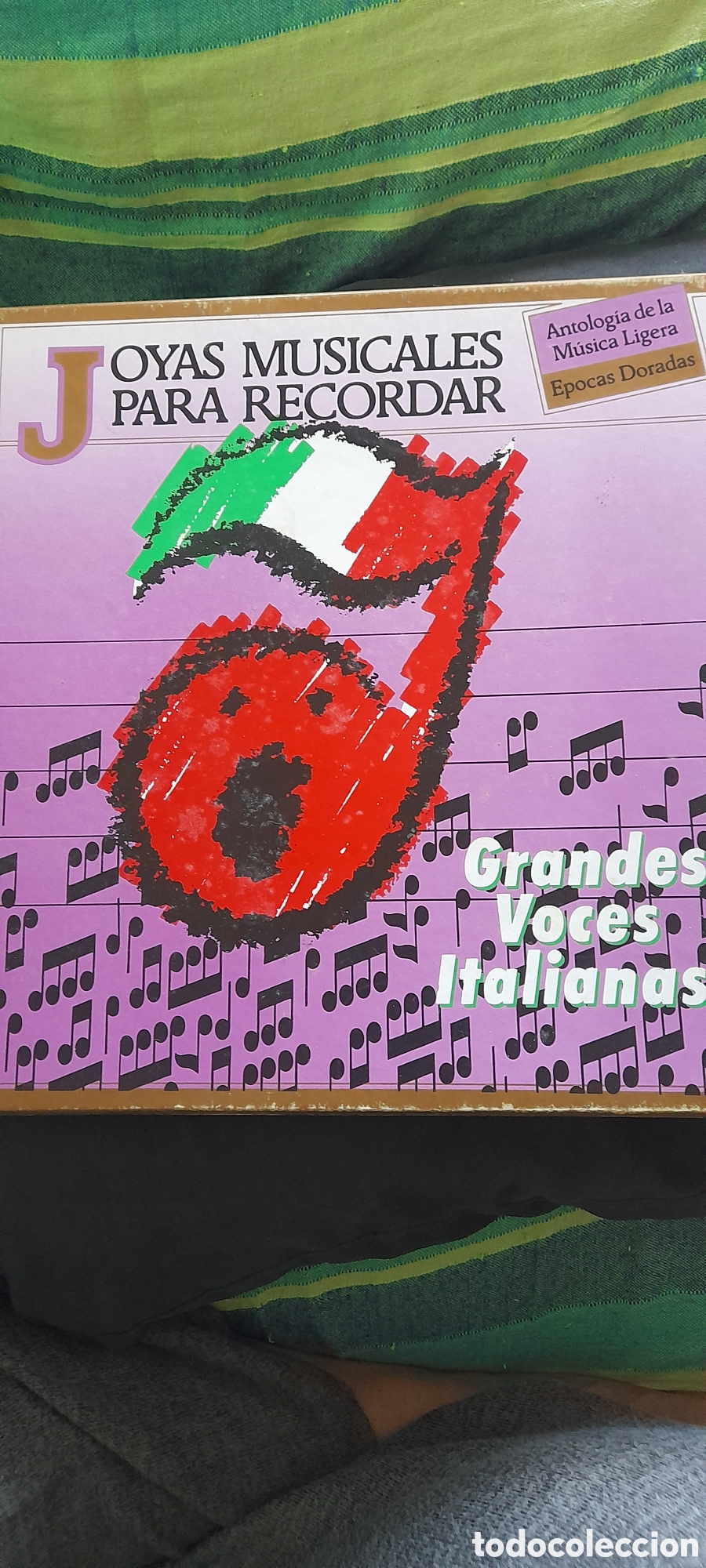 Discos de vinilo: Joyas musicales para recordar. Grandes voces italianas