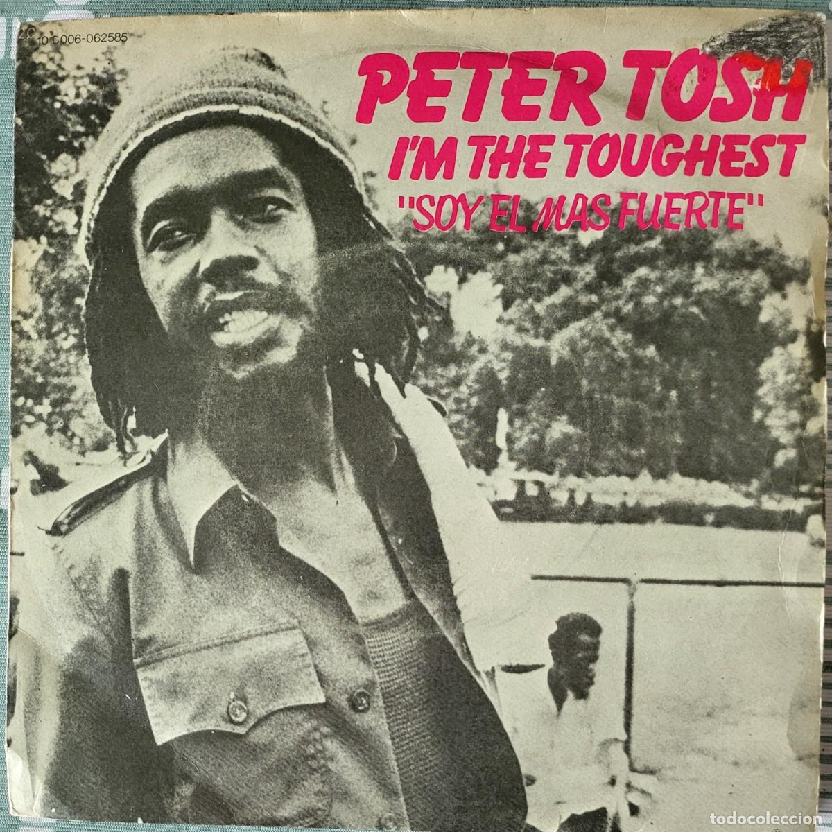 Discos de vinilo: Peter Tosh single sello Emi-Odeon editado en Espa&ntilde;a a&ntilde;o 1979...