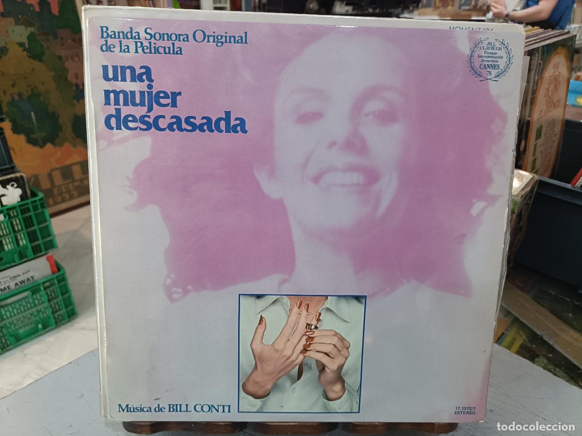 Discos de vinilo: Una Mujer Descasada - Banda Sonora Original de la Pel&iacute;cula, Bill Contin - LP. 1978
