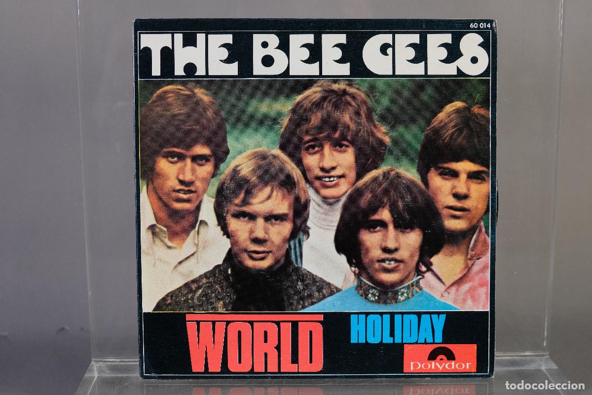 Discos de vinilo: DISCO VINILO SINGLE - THE BEE GEES, WORLD HOLIDAY