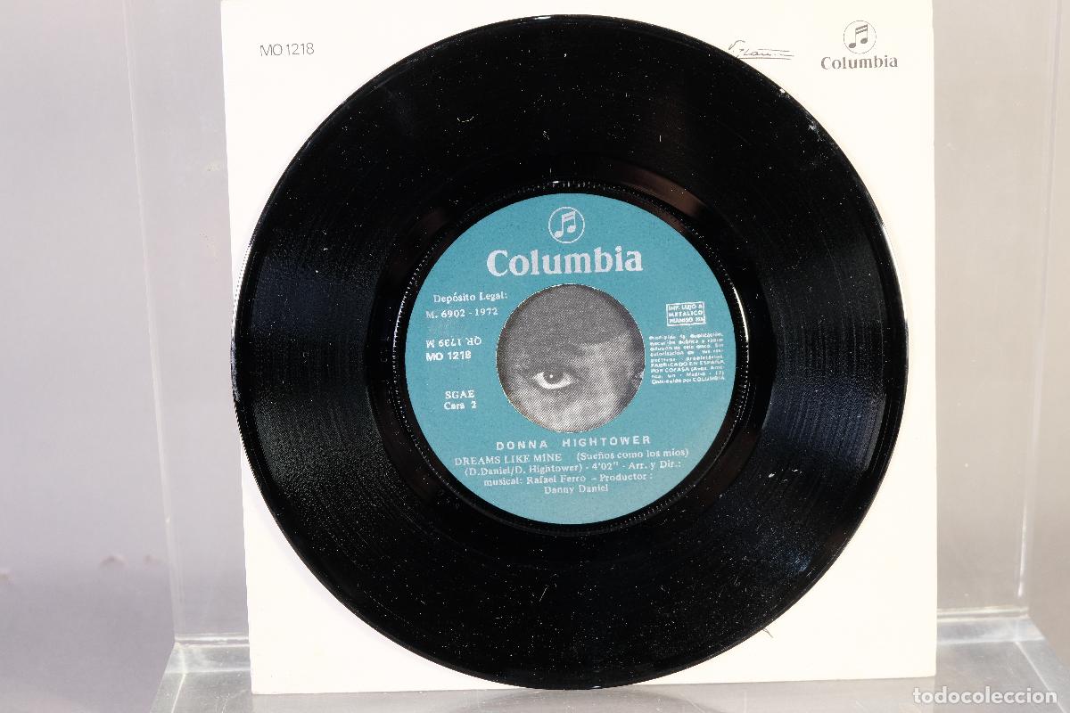 Discos de vinilo: DISCO VINILO SINGLE - DONNA HIGHTOWER &ndash; THIS WORLD TODAY IS A MESS - Foto 3