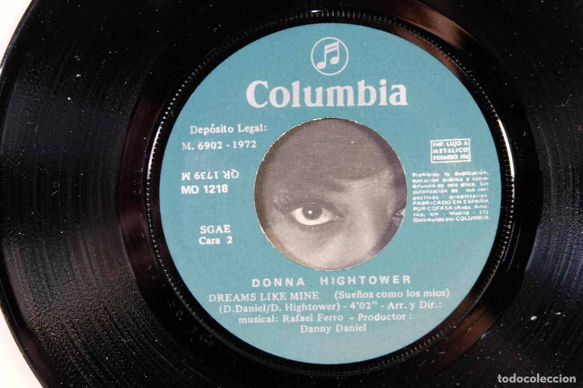Discos de vinilo: DISCO VINILO SINGLE - DONNA HIGHTOWER &ndash; THIS WORLD TODAY IS A MESS - Foto 4