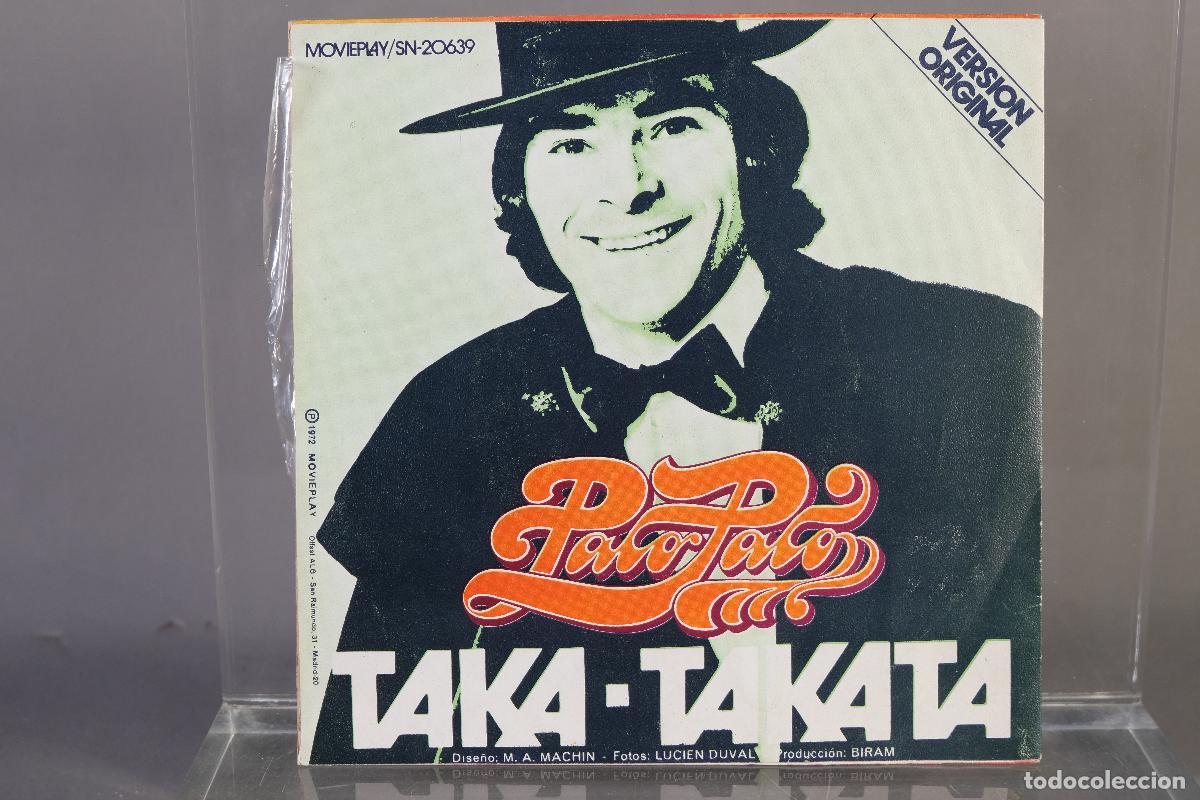 Discos de vinilo: DISCO VINILO SINGLE - PACO PACO &ndash; TAKA-TAKATA - Foto 2