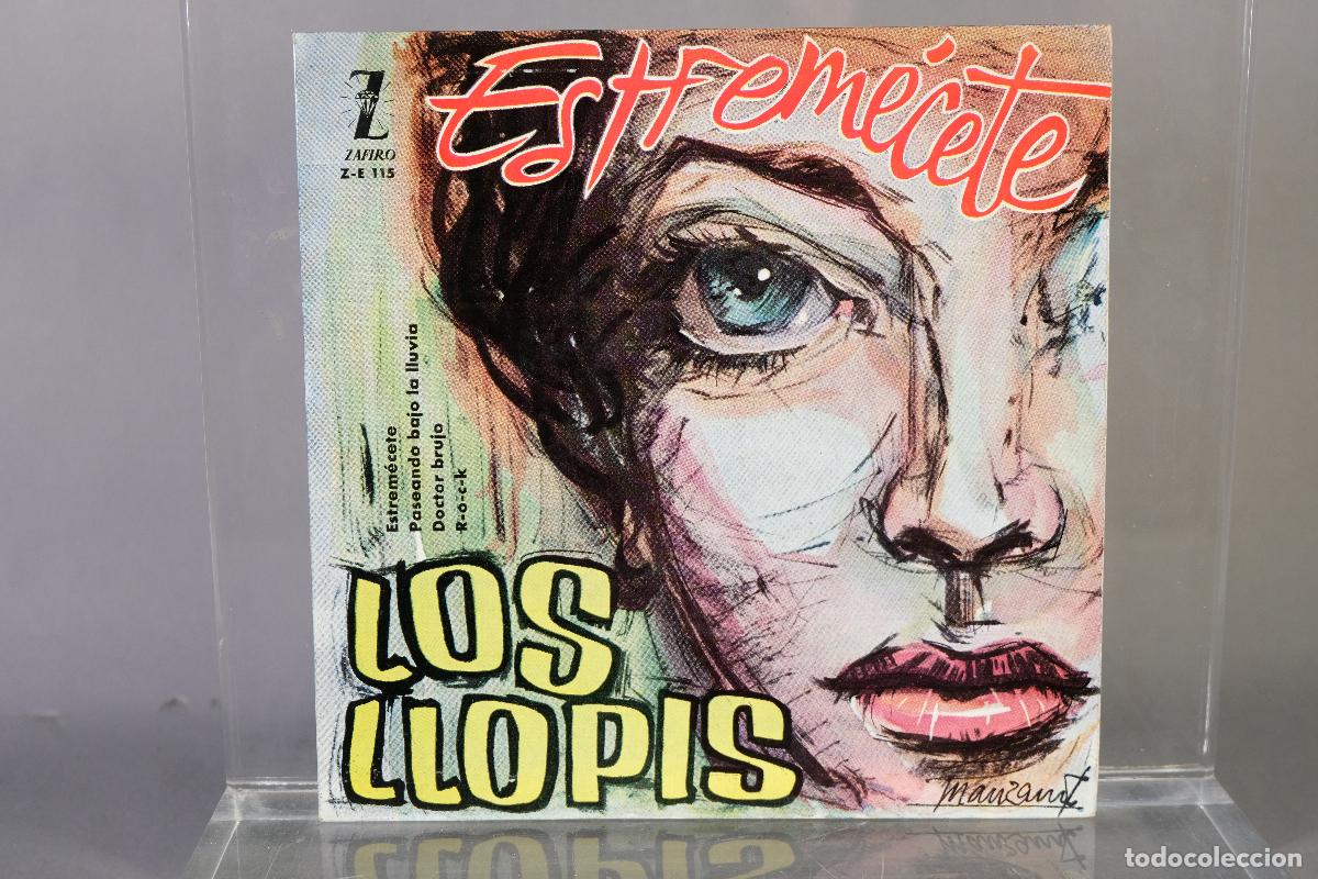Discos de vinilo: DISCO VINILO EP- LOS LLOPIS &ndash; ESTREM&Eacute;CETE - Foto 1