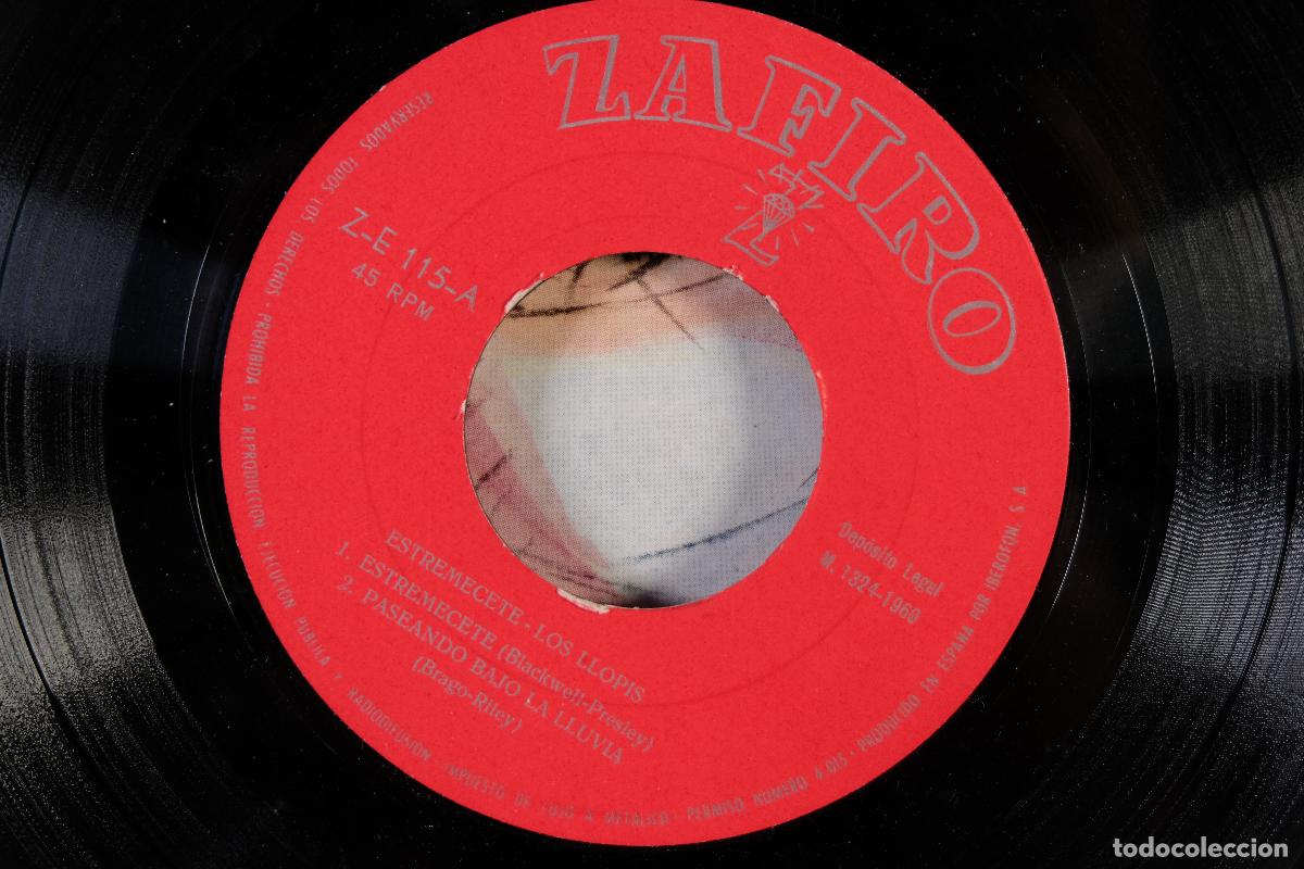 Discos de vinilo: DISCO VINILO EP- LOS LLOPIS &ndash; ESTREM&Eacute;CETE - Foto 4