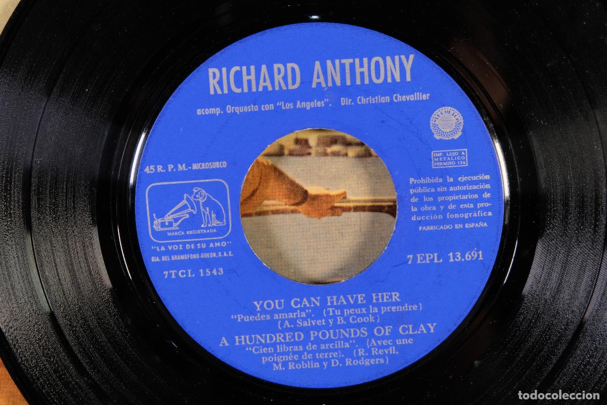 Discos de vinilo: DISCO VINILO EP - RICHARD ANTHONY &ndash; TWIST! - Foto 5
