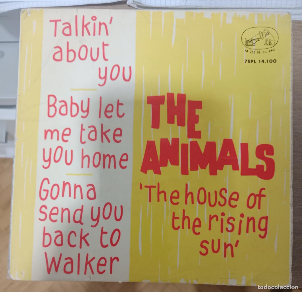 Discos de vinilo: The Animals - The House Of The Rising Sun (7&rdquo;, EP)