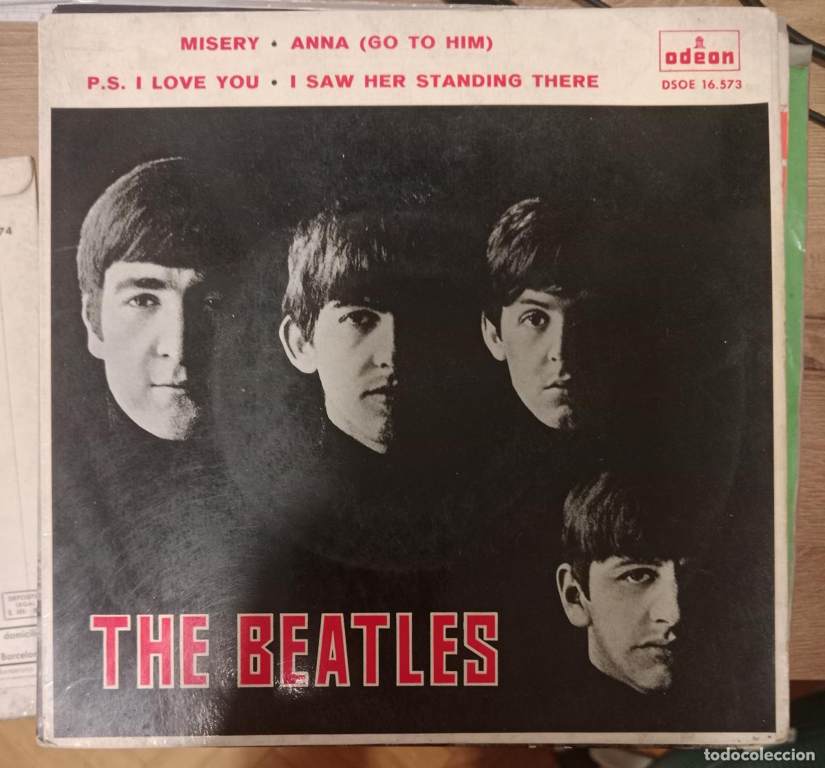 Discos de vinilo: The Beatles - Misery / Anna (Go To Him) / P.S. I Love You / I Saw Her Standing There (7&rdquo;, EP)