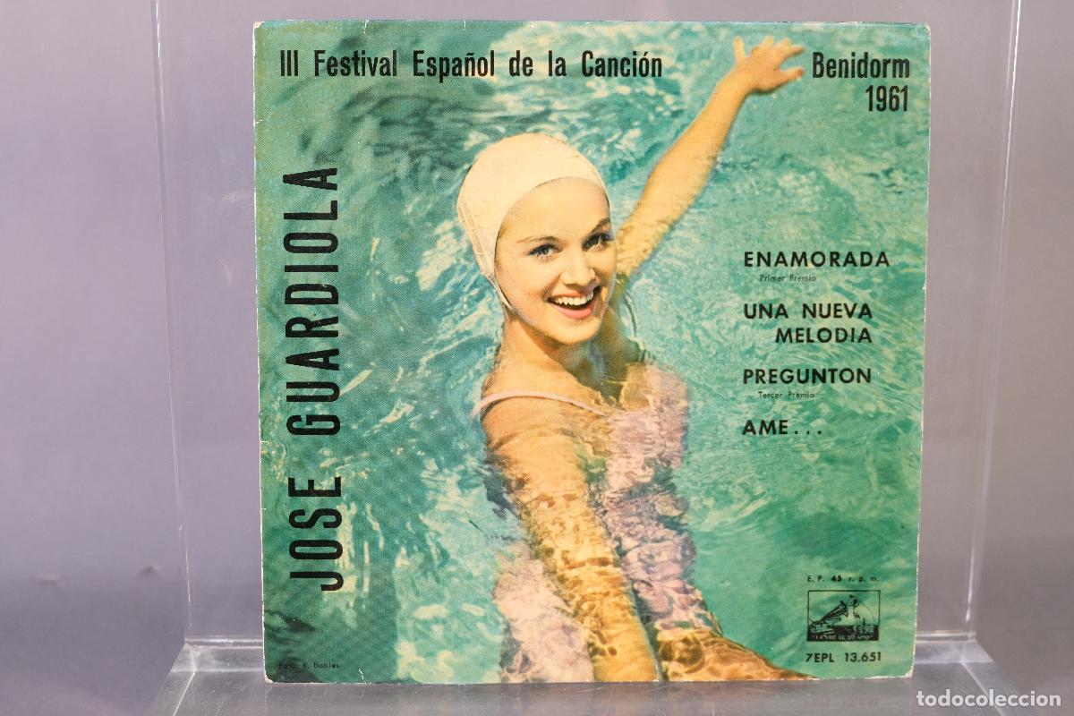 Discos de vinilo: DISCO VINILO EP - GELU &ndash; III FESTIVAL ESPA&Ntilde;OL DE LA CANCI&Oacute;N. BENIDORM, 1961