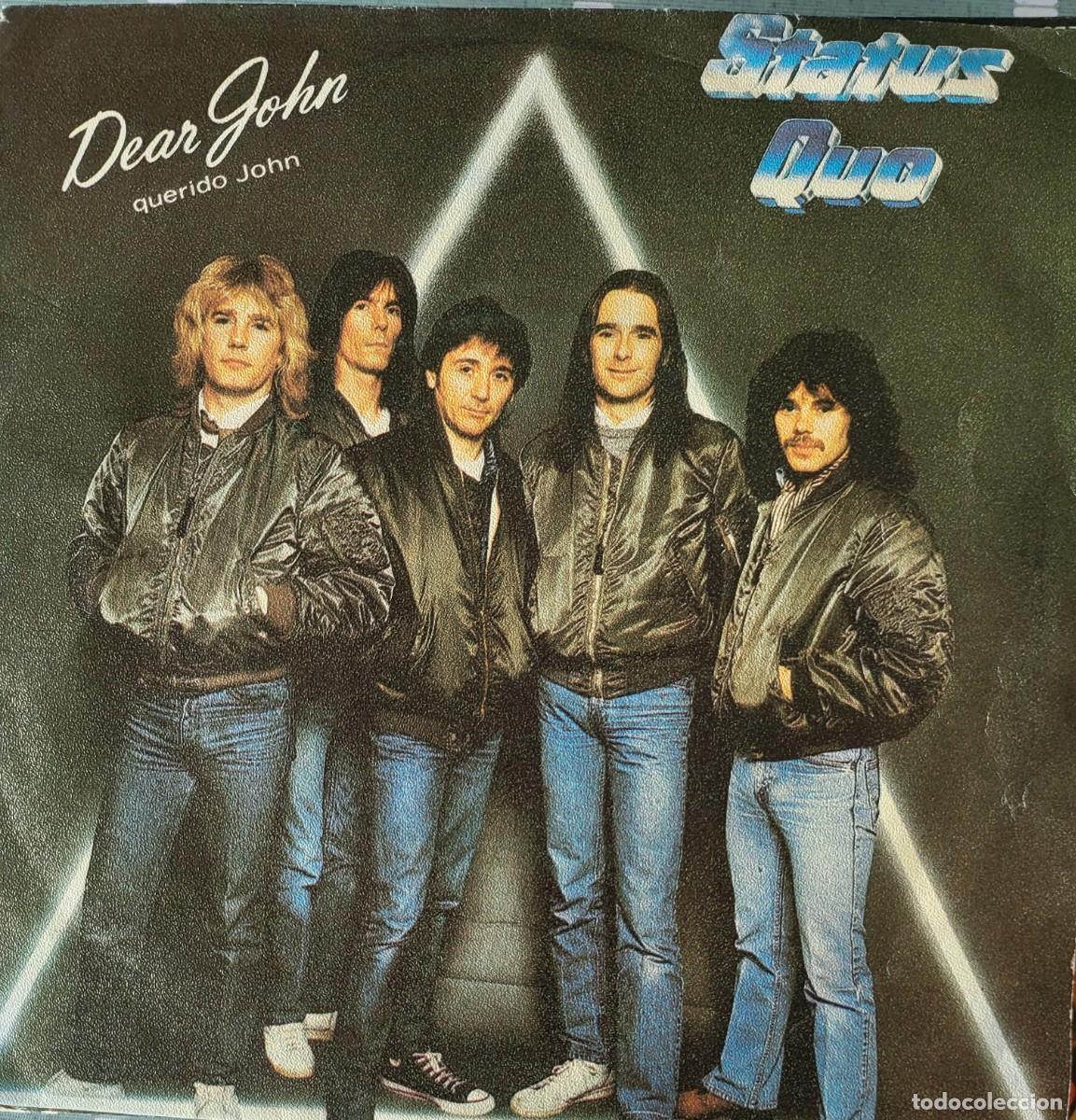 Discos de vinilo: Status Quo single sello V&eacute;rtigo editado en Espa&ntilde;a a&ntilde;o 1982...