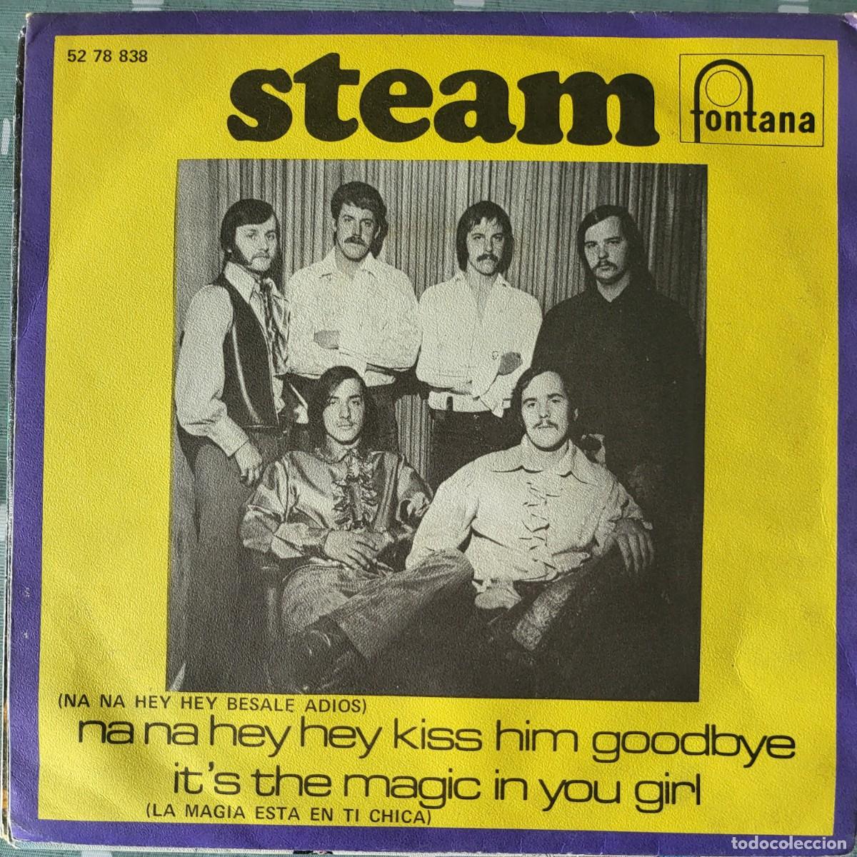 Discos de vinilo: Steam single sello Polydor editado en Espa&ntilde;a a&ntilde;o 1969...