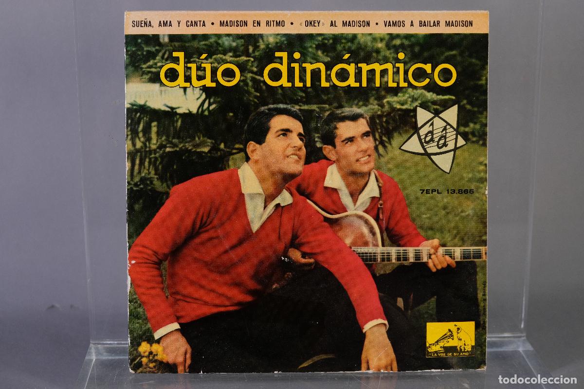 Discos de vinilo: DISCO VINILO EP - D&Uacute;O DIN&Aacute;MICO &ndash; SUE&Ntilde;A, AMA Y CANTA