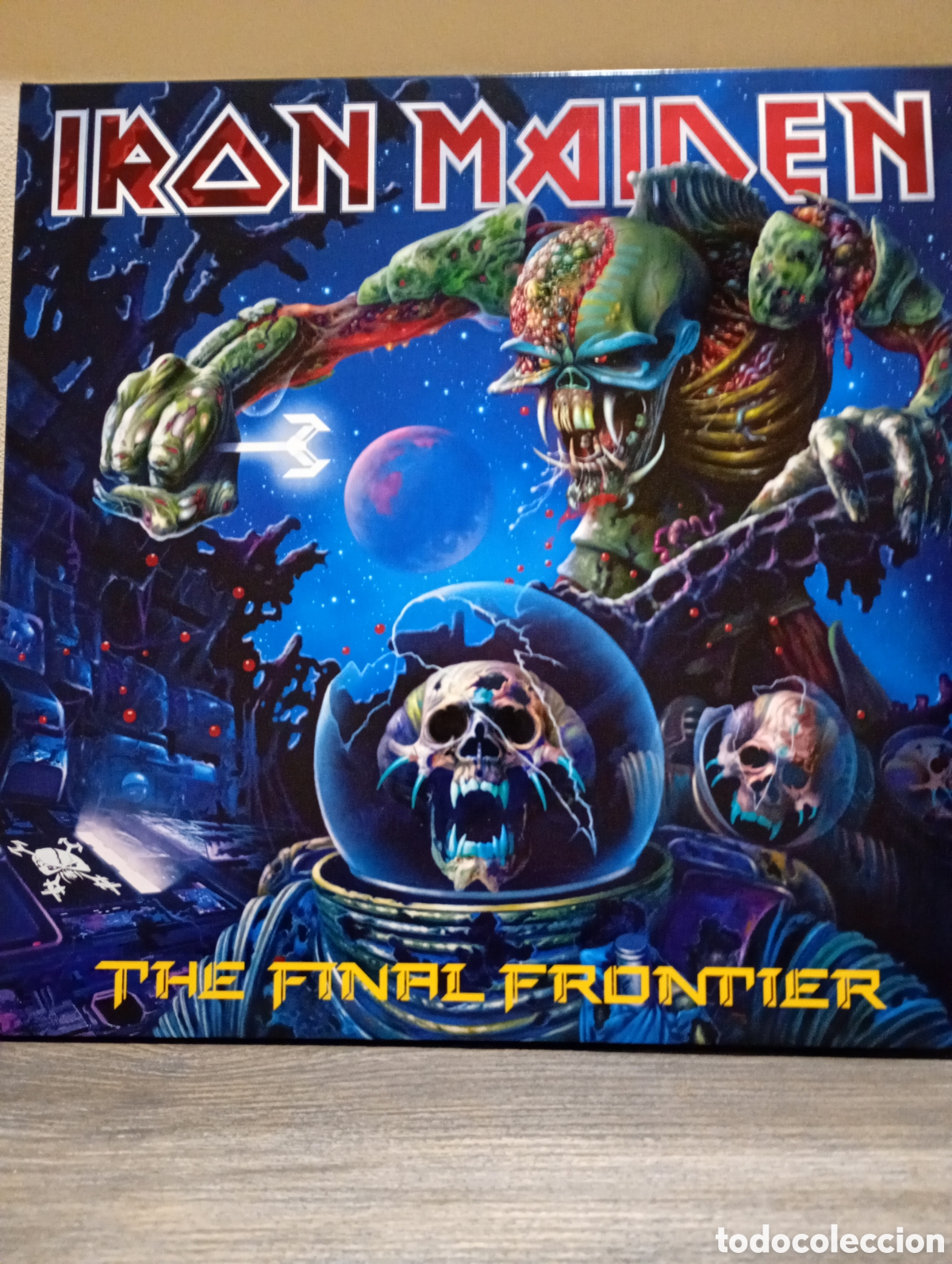 Discos de vinilo: Iron Maiden, the final Frontier 2 LP pictur 2010.